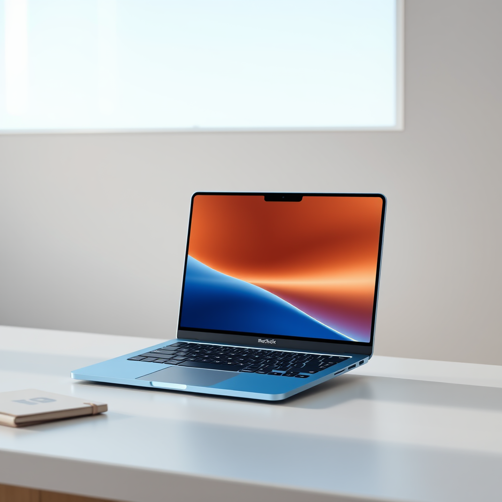 MacBook Air M4 Sky Blue